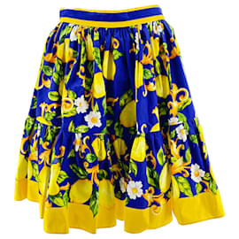 Dolce & Gabbana-DOLCE & GABBANA  Skirts T.Uk 12 cotton-Multiple colors
