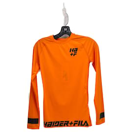 Haider Ackermann-HAIDER ACKERMANN  T-shirts T.International S Polyester-Orange