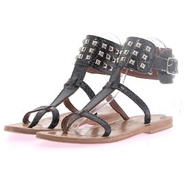 Sandali K Jacques T.EU 37 Pelli esotiche Nero