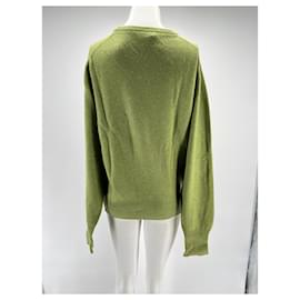 Hermès-HERMES  Knitwear T.International S Cashmere-Green