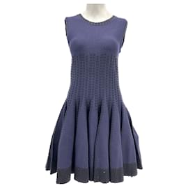 Alaïa-ALAIA  Dresses T.fr 42 Wool-Blue