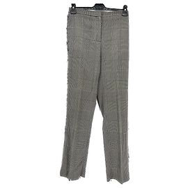 Golden Goose Hose T.International S Wolle Grau