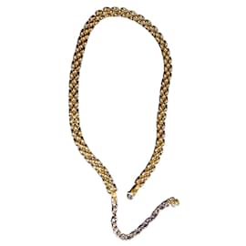 Monica Vinader-Familienerbstück Halskette verstellbar 36-46cm/14-18 Zoll.-Gold hardware