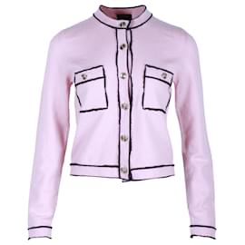 Chanel-Chanel Runway Cardigan in Pink Cashmere-Pink