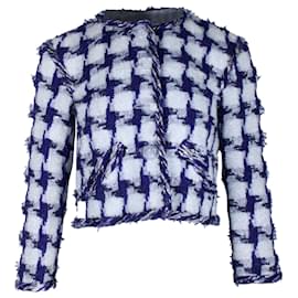 Chanel-Chanel Patterned Cropped Jacket in Multicolor Polyamide-Multiple colors