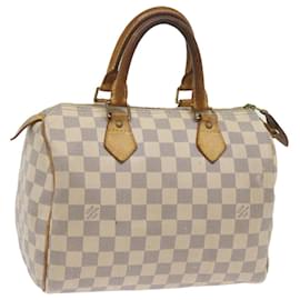 Louis Vuitton-Louis Vuitton Damier Azur Speedy 25 Handtasche N.41534 LV Auth 68756-Andere
