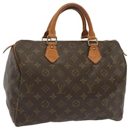 Louis Vuitton-Louis Vuitton Monogram Speedy 30 Hand Bag M41526 LV Auth ki4173-Monogram