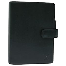Louis Vuitton-LOUIS VUITTON Taiga Agenda MM Tagesplaner Cover Epicea R20403 LV Auth 68650-Andere