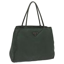 Prada-Prada Tote Bag Nylon Green Auth 68622-Verde