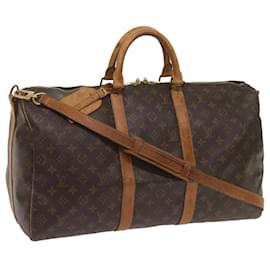 Louis Vuitton-Louis Vuitton Monogram Keepall Bandouliere 50 Boston Bag M.41416 LV Auth ki4057-Monogramm