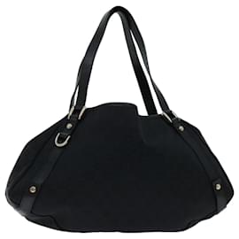 Gucci-gucci sac cabas en toile GG noir 130736 Auth ki4210-Noir