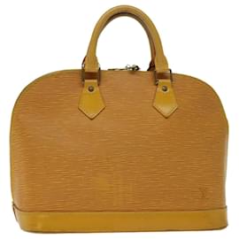 Louis Vuitton-LOUIS VUITTON Epi Alma Hand Bag Tassili Yellow M52149 LV Auth ai774-Other