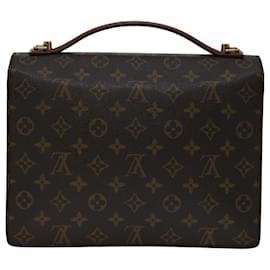 Louis Vuitton-Louis Vuitton Monogram Monceau 28 Hand Bag 2way M51185 LV Auth 68725-Monogram