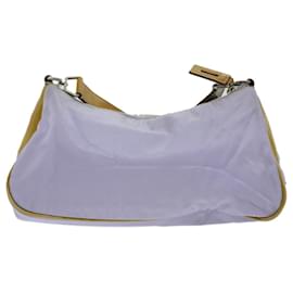 Prada-PRADA Shoulder Bag Nylon Purple Auth ar11538-Purple