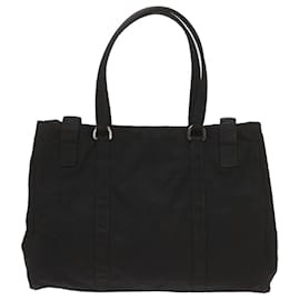 Prada-PRADA Tote Bag Nylon Noir Authentique4206-Noir