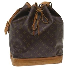 Louis Vuitton-LOUIS VUITTON Monogram Noe Shoulder Bag M42224 LV Auth 67938-Monogram