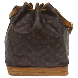 Louis Vuitton-LOUIS VUITTON Monogram Noe Shoulder Bag M42224 LV Auth 67938-Monogram