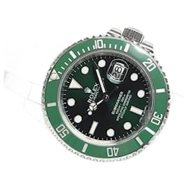 Rolex-ROLEX Submariner date green Dial 116610LV Mens-Silvery