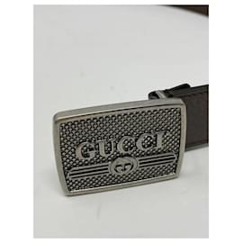 Gucci-cinturón Gucci nuevo unisex-Castaño