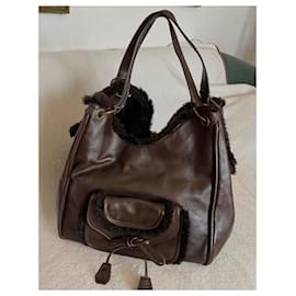 Sonia Rykiel-Handbags-Dark brown
