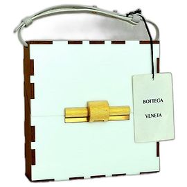 Bottega Veneta Daisey Box Brown White