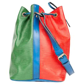 Louis Vuitton-Louis Vuitton Sac Noe Petit Tricolor-Tasche aus Epi-Leder-Mehrfarben