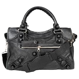 Balenciaga-Balenciaga The City Bag-Black