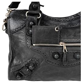 Balenciaga-Balenciaga The City Bag-Black