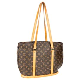 Louis Vuitton-Louis Vuitton Canvas Monogram Babylone Shopper Bag-Brown