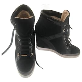 Jimmy Choo-Black Jimmy Choo ankle boots-Black