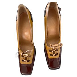 Hermès Multicolored Patent Leather Heels Multiple colors