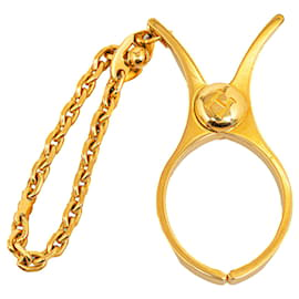 Hermès-Porte-gants Hermes Gold Filou-Doré