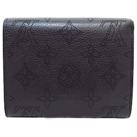 Louis Vuitton-Portafoglio Louis Vuitton Mahina Iris con monogramma nero-Nero