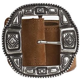 Etro Brauner Wildledergürtel - Größe Braun
