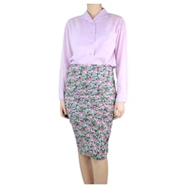 Issey Miyake-Lilac pocket shirt - size M-Purple