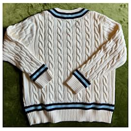 Ralph Lauren-ICONIC CRICKET SWEATER-Beige