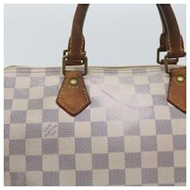 Louis Vuitton-Louis Vuitton Damier Azur Speedy 30 Hand Bag N41533 Auth LV 68757-Autre