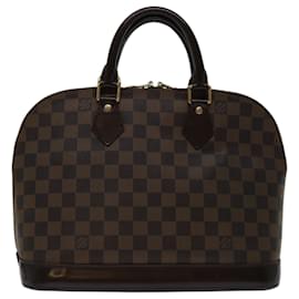 Louis Vuitton-LOUIS VUITTON Damier Ebene Alma Hand Bag N51131 LV Auth 68735-Other
