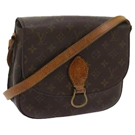 Louis Vuitton-LOUIS VUITTON Monogram Saint Cloud GM Shoulder Bag M51242 LV Auth 68719-Monogram
