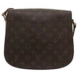 Louis Vuitton-LOUIS VUITTON Monogram Saint Cloud GM Shoulder Bag M51242 LV Auth 68719-Monogram