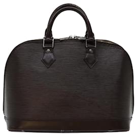 Louis Vuitton-LOUIS VUITTON Epi Alma Hand Bag Mocha M5214D LV Auth 68529-Other