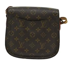 Louis Vuitton-LOUIS VUITTON Monogram Saint Cloud MM Shoulder Bag M51243 LV Auth yk11229-Monogram
