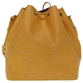 Louis Vuitton-LOUIS VUITTON Epi Petit Noe Bolsa de Ombro Tassili Yellow M44109 LV Auth th4651-Outro