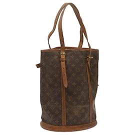 Louis Vuitton-LOUIS VUITTON Monogram Bucket GM Shoulder Bag M42236 LV Auth bs12876-Monogram