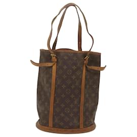 Louis Vuitton-LOUIS VUITTON Monogram Bucket GM Shoulder Bag M42236 LV Auth bs12876-Monogram