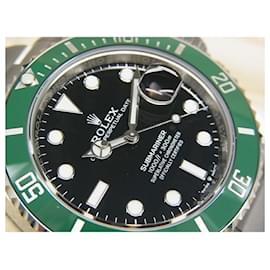 Rolex-ROLEX Submariner date green bezel 126610LV '22 purchased Mens-Silvery