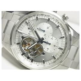 Zénith-ZENITH El Primero Chrono Master1969 Opened 03.2040.4061/01.M2040 Genuine goods Mens-Silvery