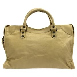 Balenciaga-Balenciaga city-Beige