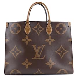 Louis Vuitton-LOUIS VUITTON Borse T.  Leather-Marrone