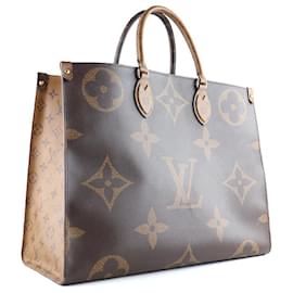 Louis Vuitton-LOUIS VUITTON Borse T.  Leather-Marrone